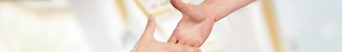 hand reichen